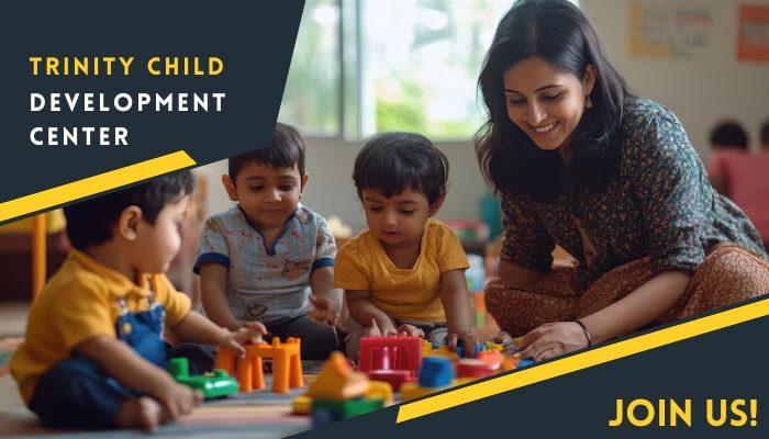 Child receiving therapy at Trinity Child Development Center in Vadodara